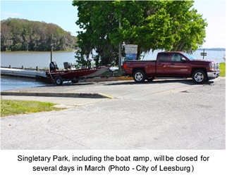 Singletary Park boat ramp